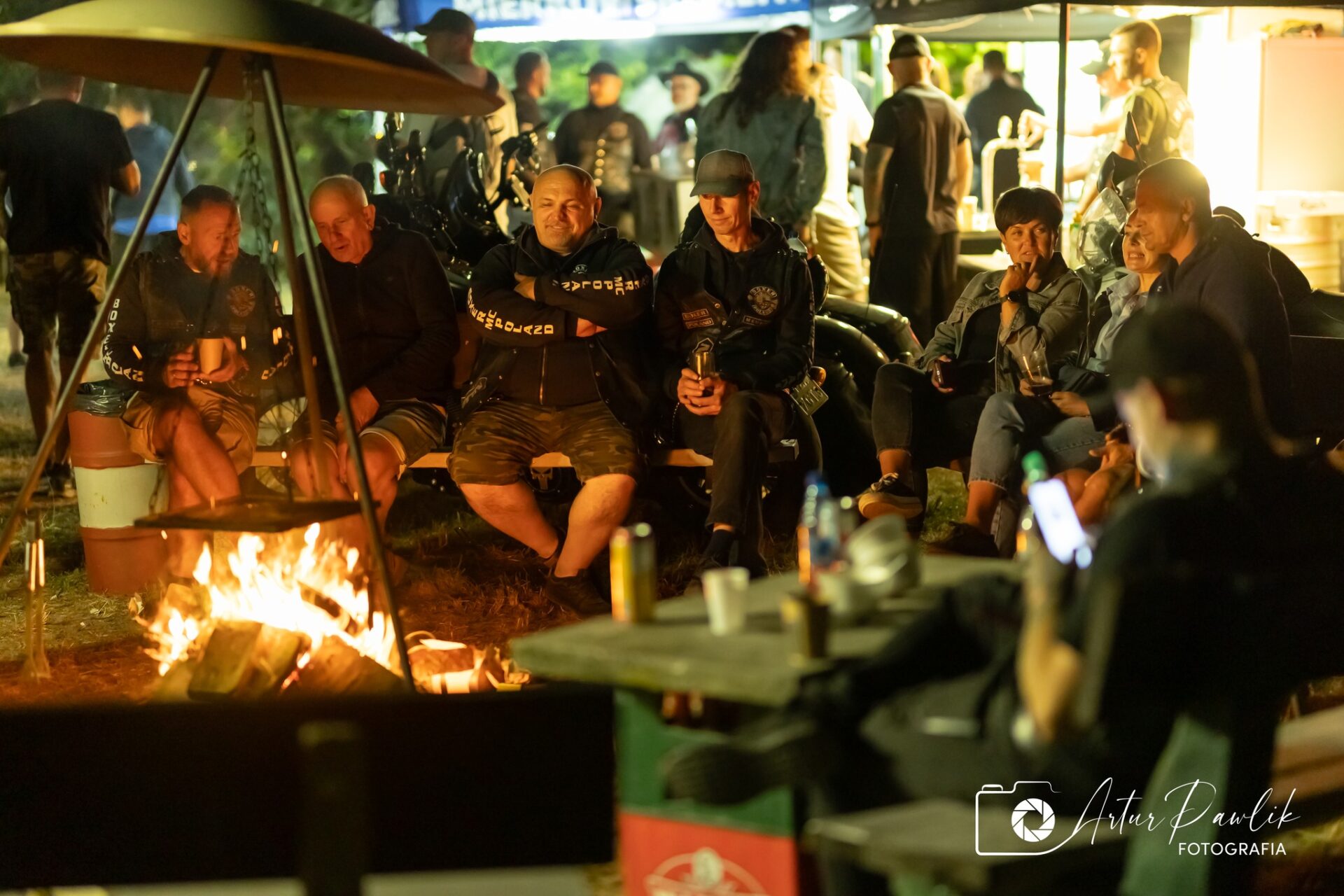 Festiwal Letnia Scena Stańczyka wspólne ognisko